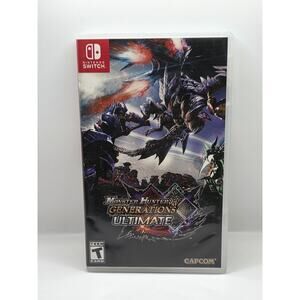 Monster Hunter Generations Ultimate -Nintendo Switch Game with Case